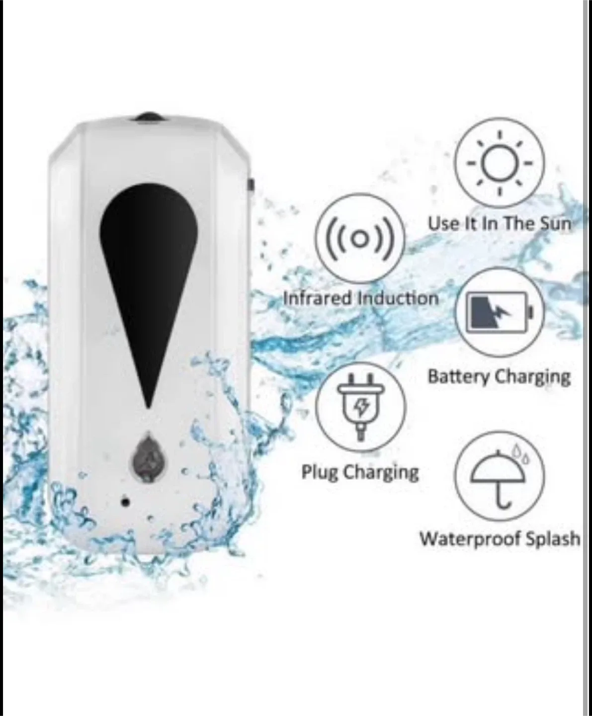 Automatic Soap Dispenser - White image indicator(3)