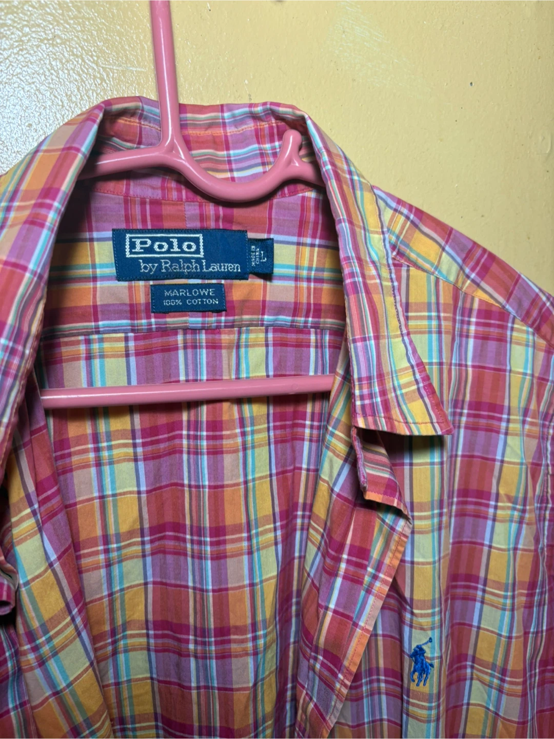 Polo by Ralph Lauren Plaid Shirt - Men's Large