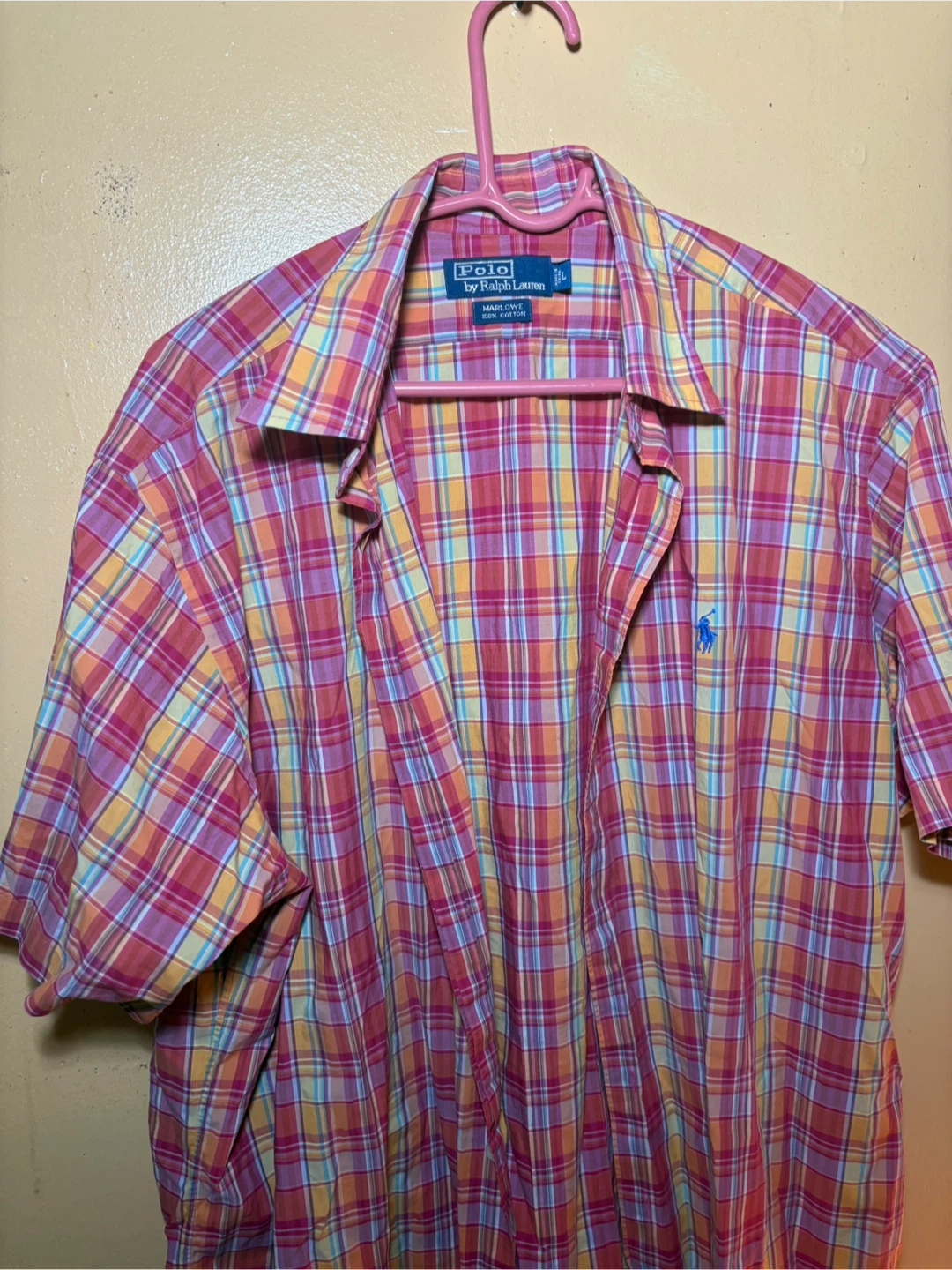 Polo by Ralph Lauren Plaid Shirt - Men's Large - photo 2