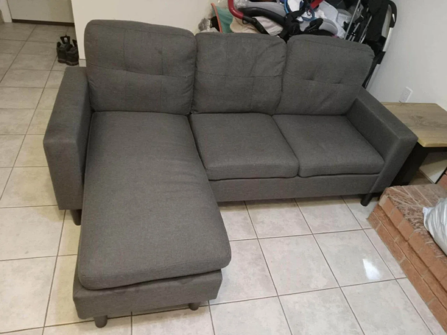 Grey Sectional Sofa