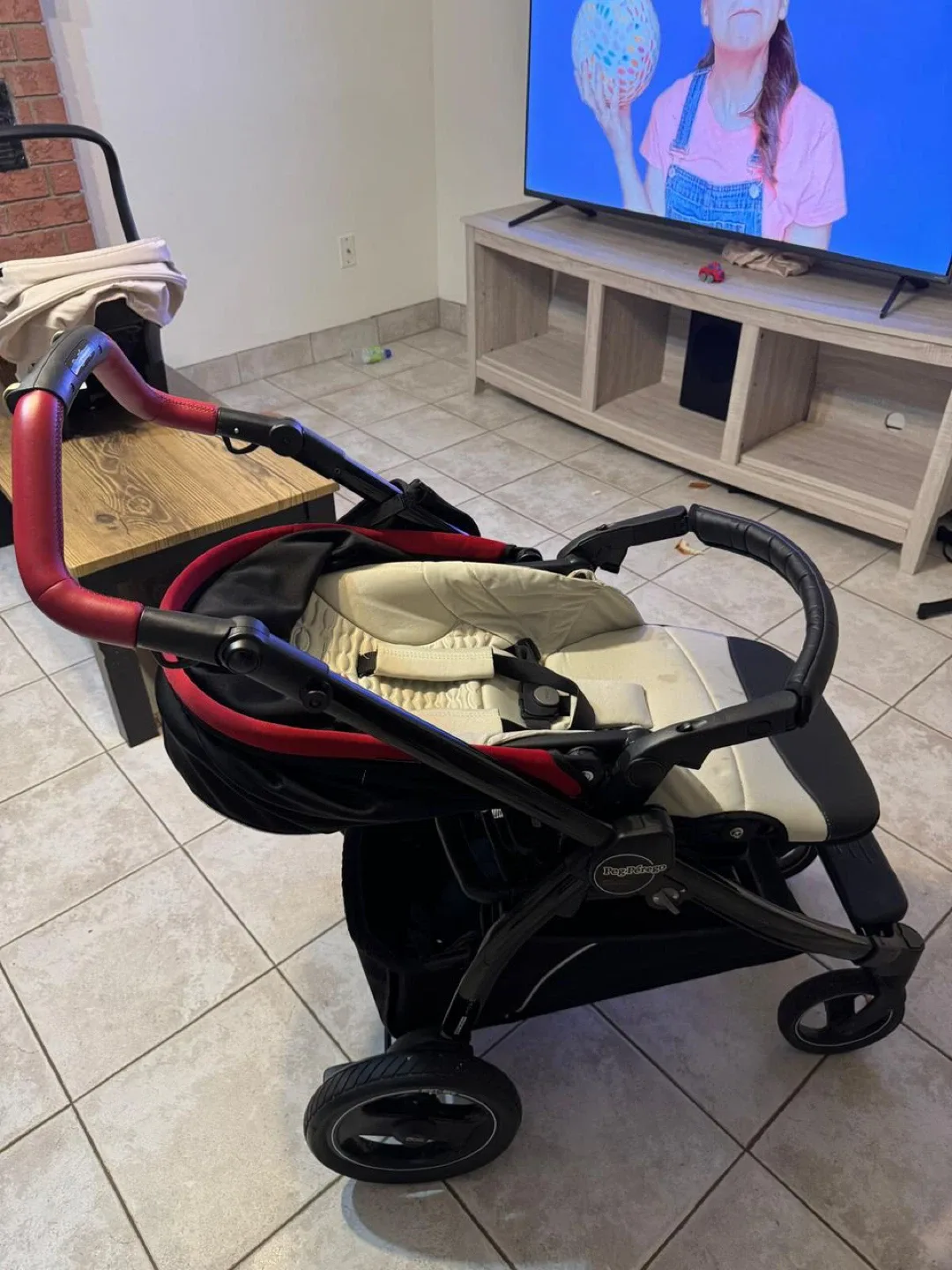 Peg Perego & 500 Fiat Bassinet & Stroller