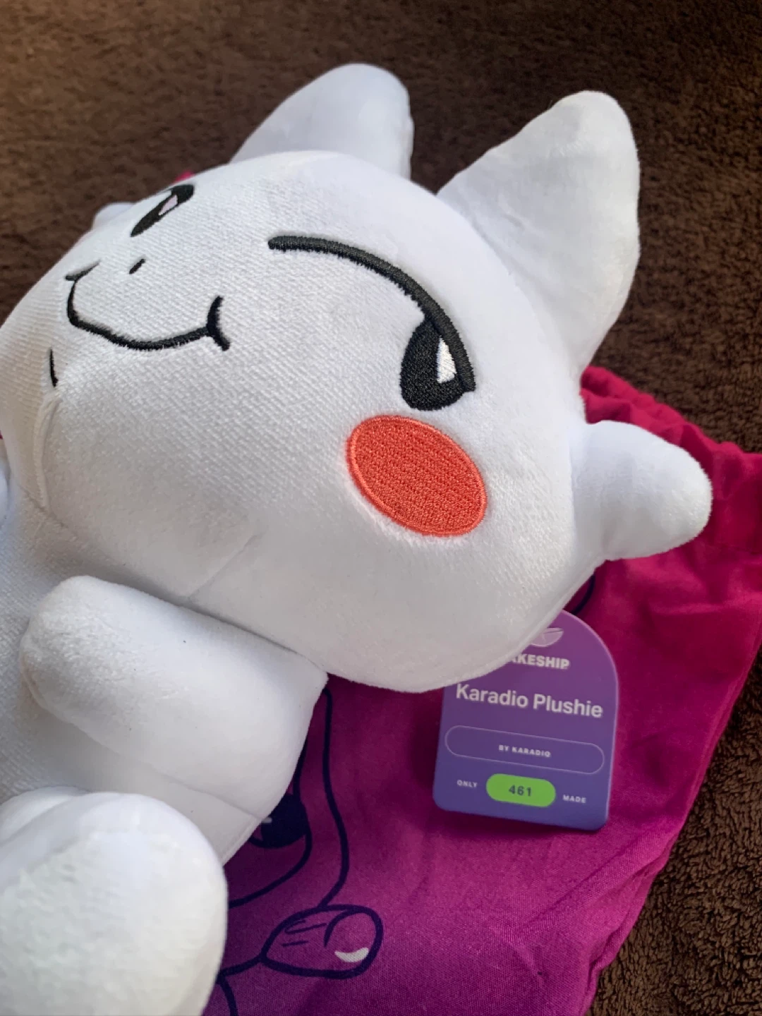 Makeship Karadio Plushie By Karadio IG Instagram - photo 2