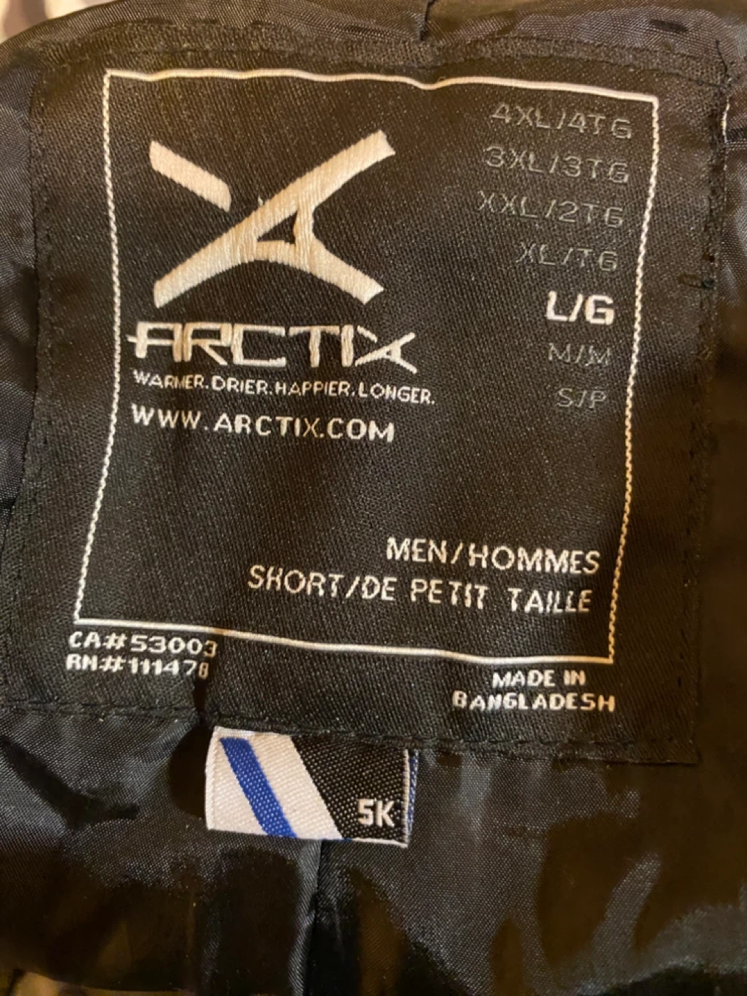 Arctix Camo Ski Pants - L/G