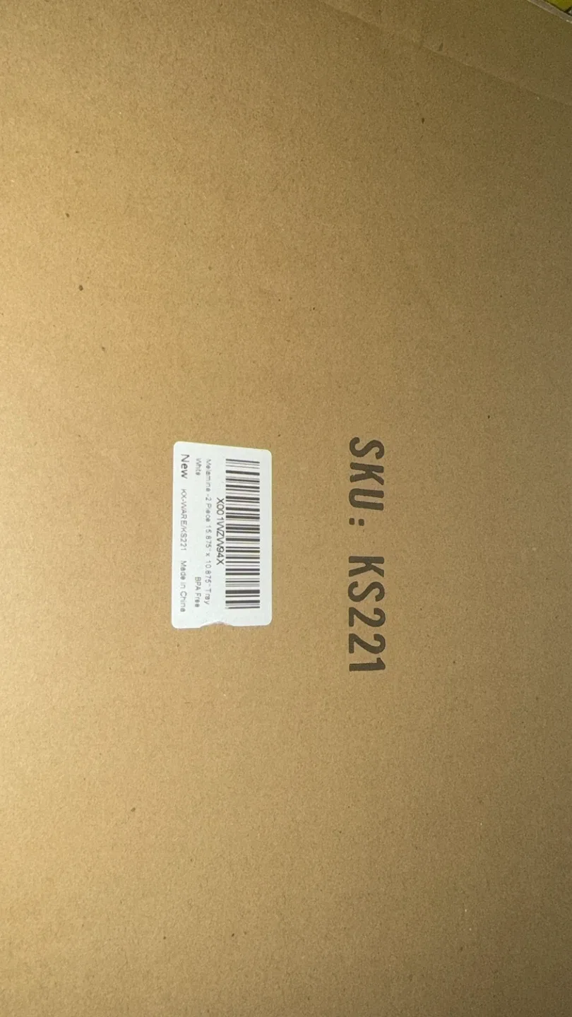 New White Rectangular Serving Tray (35x21cm) image indicator(2)