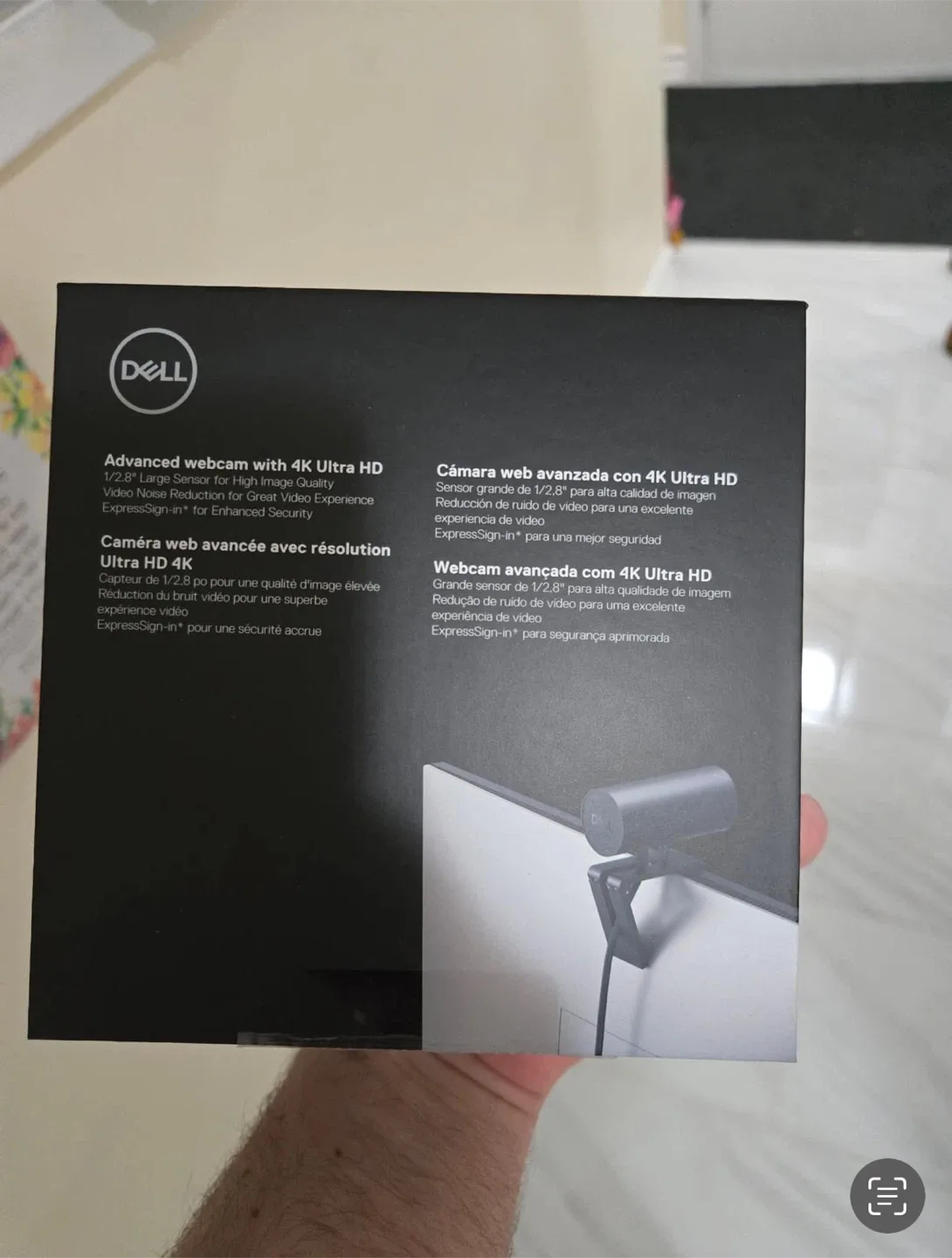 Dell UltraSharp Webcam - New in Box image indicator(2)