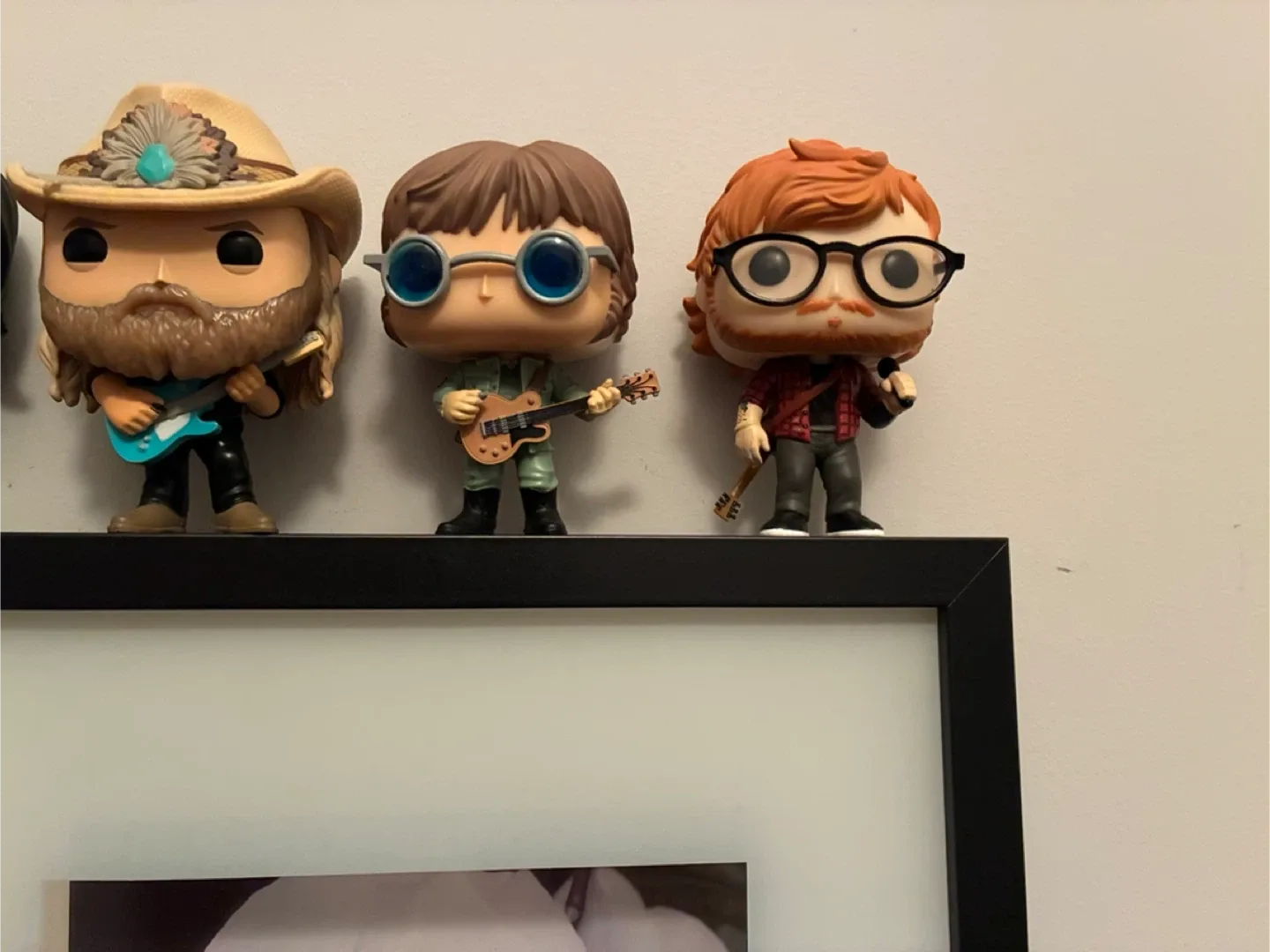 Funko Pop Figures - Chris Stapleton, John Lennon, Ed Sheeran