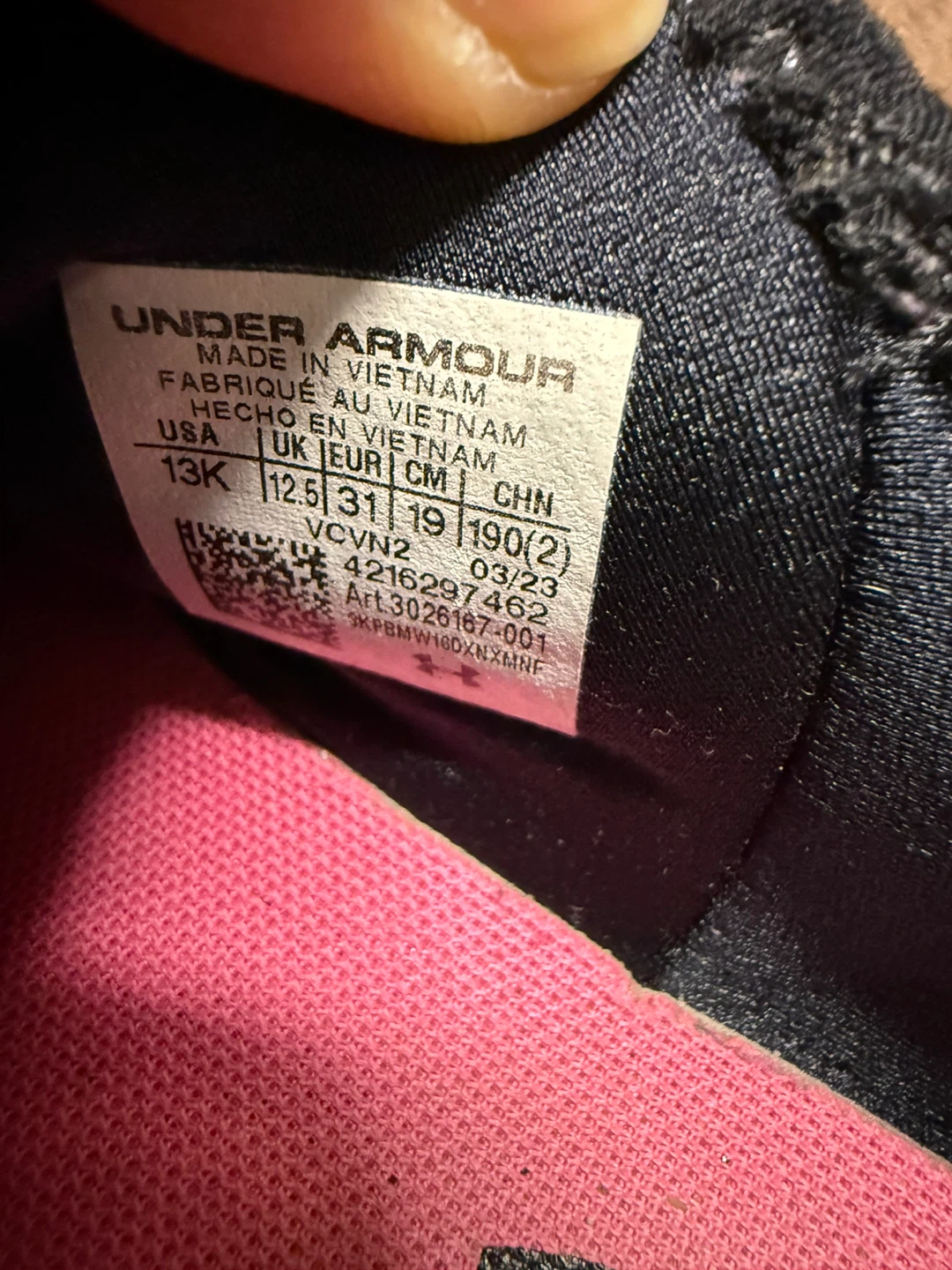 Under Armour Kids' Running Shoes - Size 12.5 - photo 4