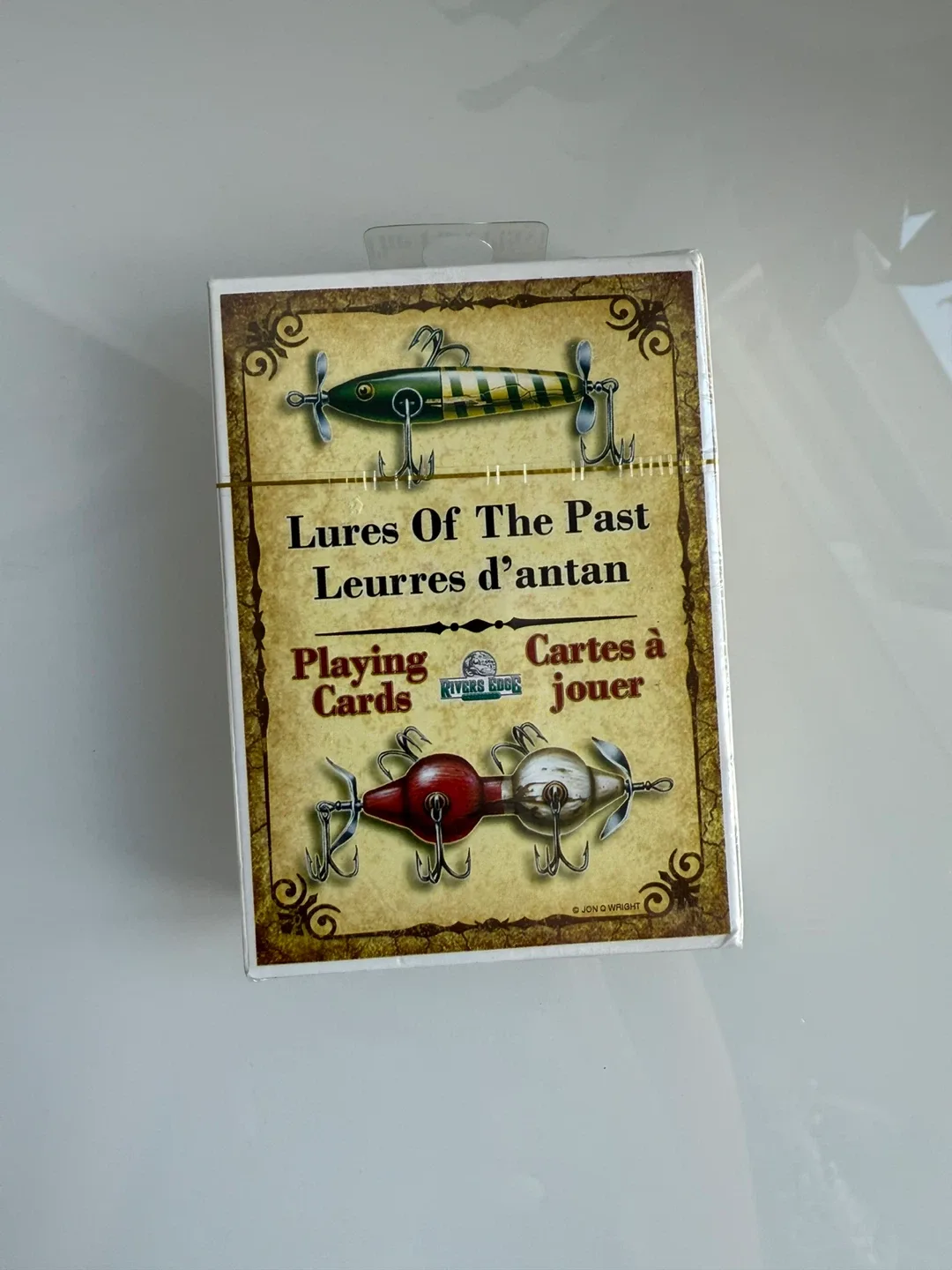 New and sealed Lures Of The Past Playing Cards