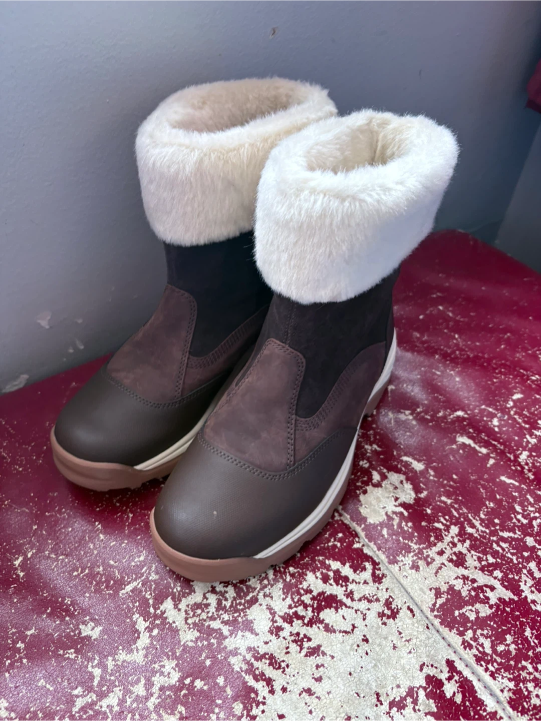 Timberland Brown Winter Boots women’s size 9