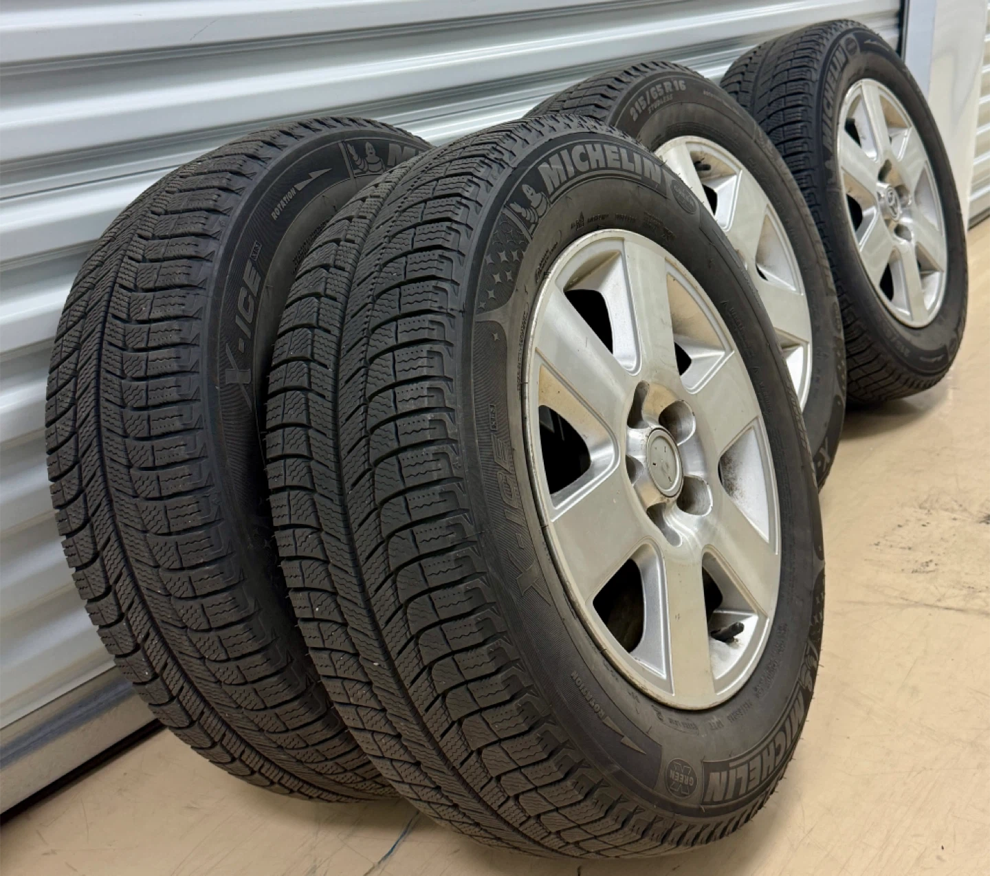 Winter Tires and Alloy Rims 215/65/R16