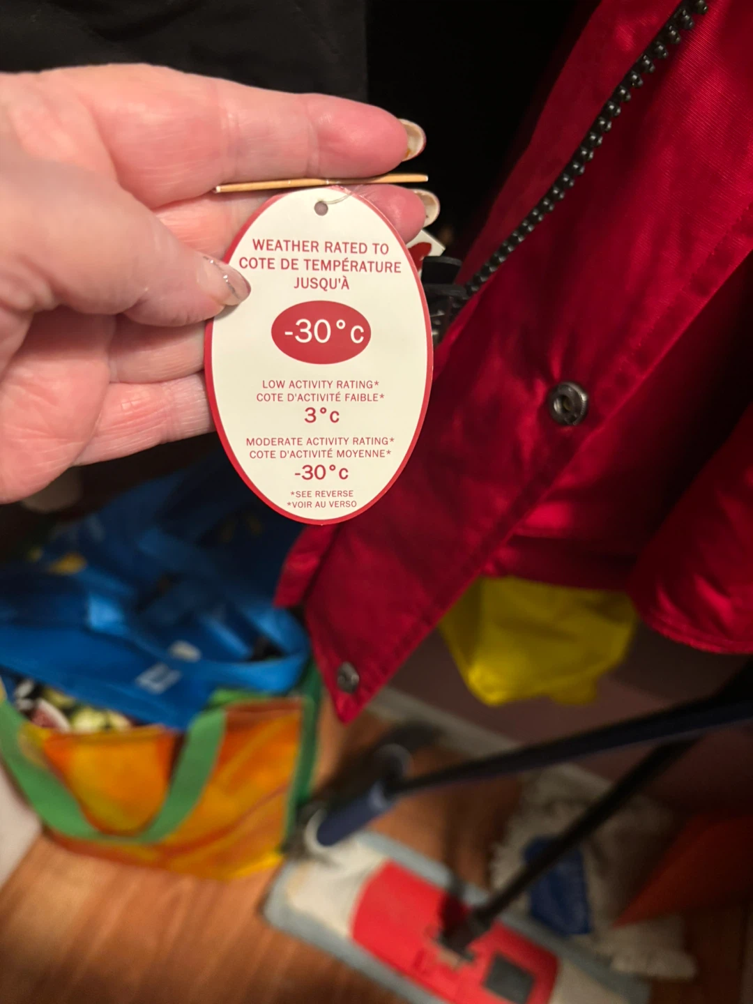 Womens Canadiana 3XL Red Winter Jacket - photo 5