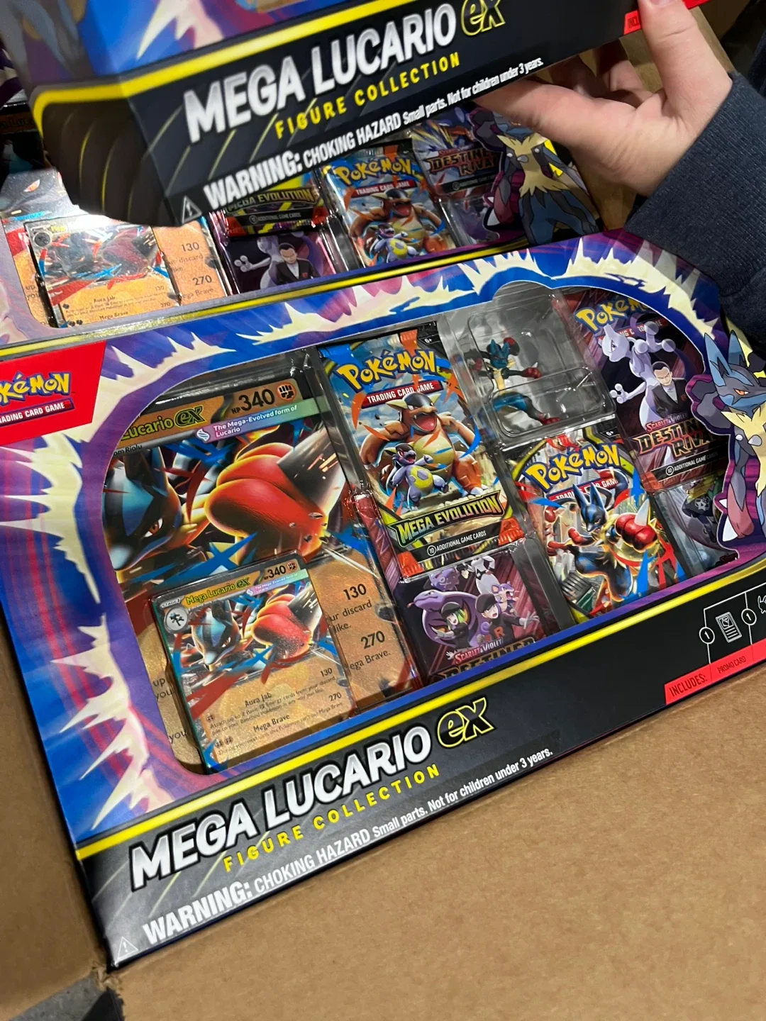 Pokemon Mega Lucario EX Figure Collection