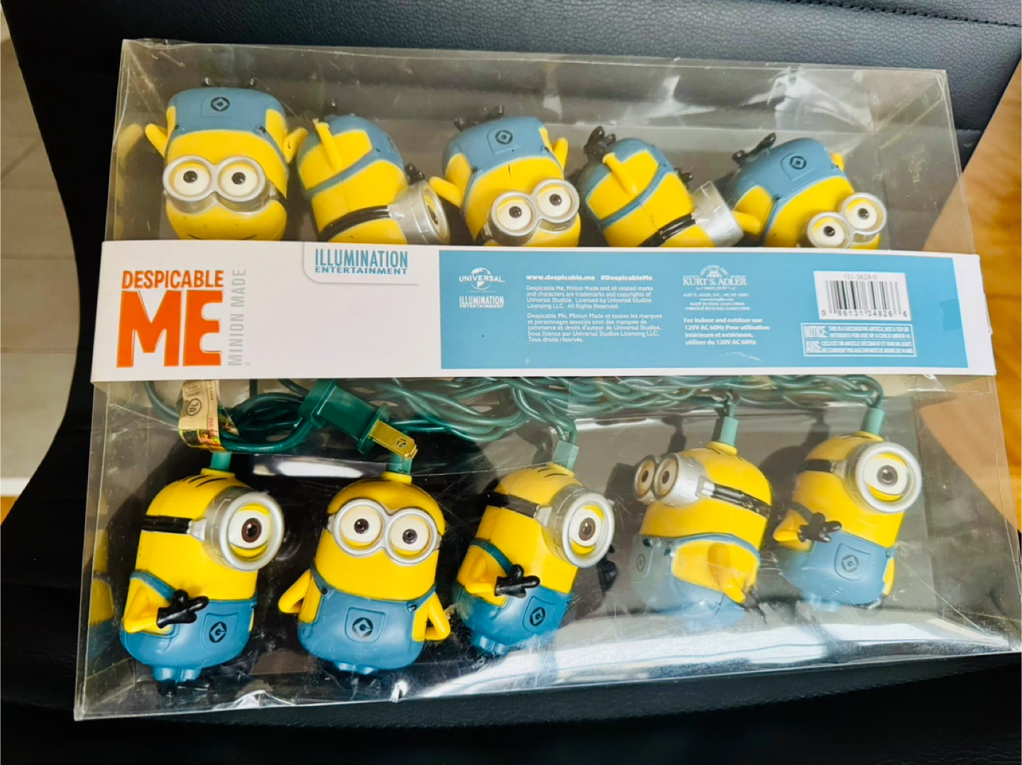 Despicable Me Minion Christmas Light Set - New - photo 2