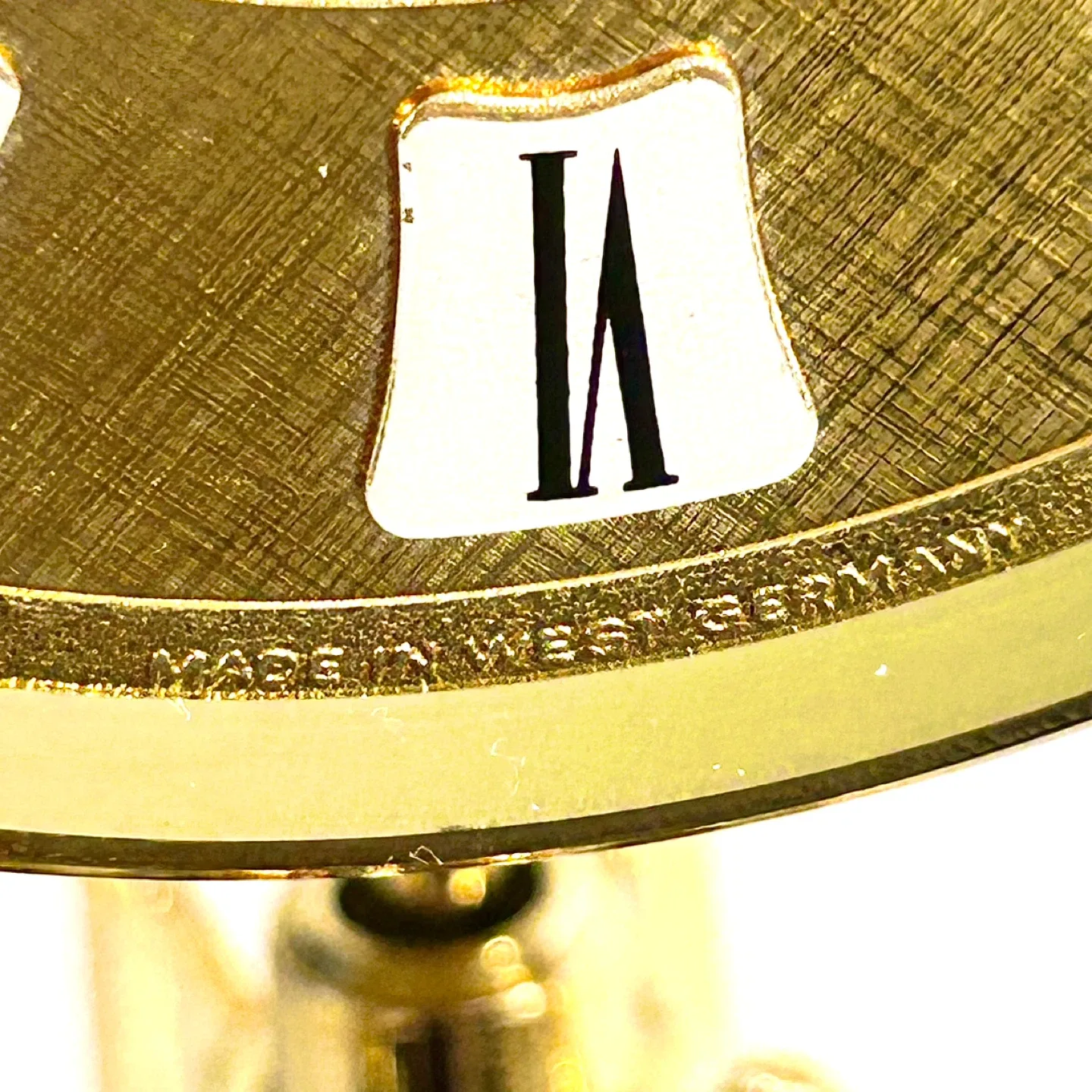 Birks Anniversary Clock West Germany – Glass Dome image indicator(7)