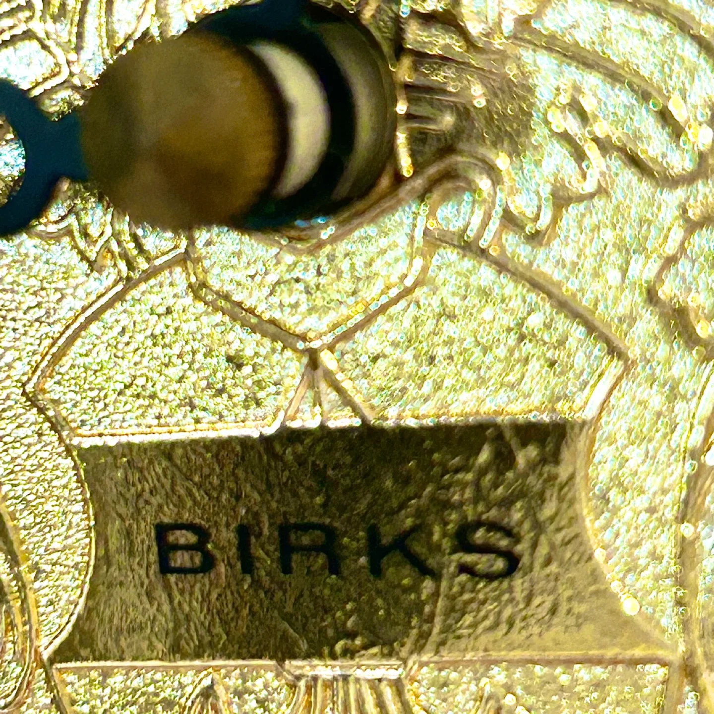 Birks Anniversary Clock West Germany – Glass Dome image indicator(10)