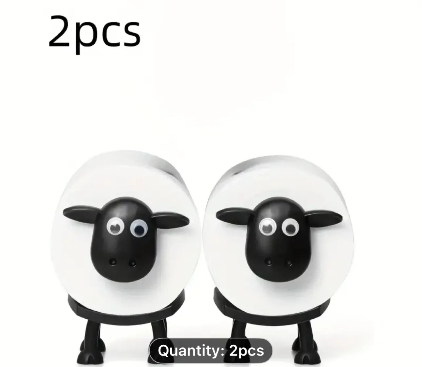 2pcs Sheep Toilet Paper Holder