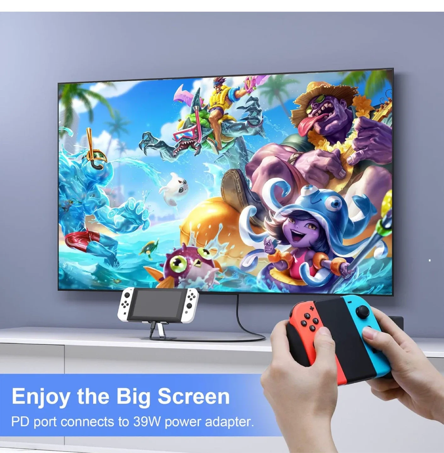 New Nintendo Switch Dock Replacement Cable image indicator(2)