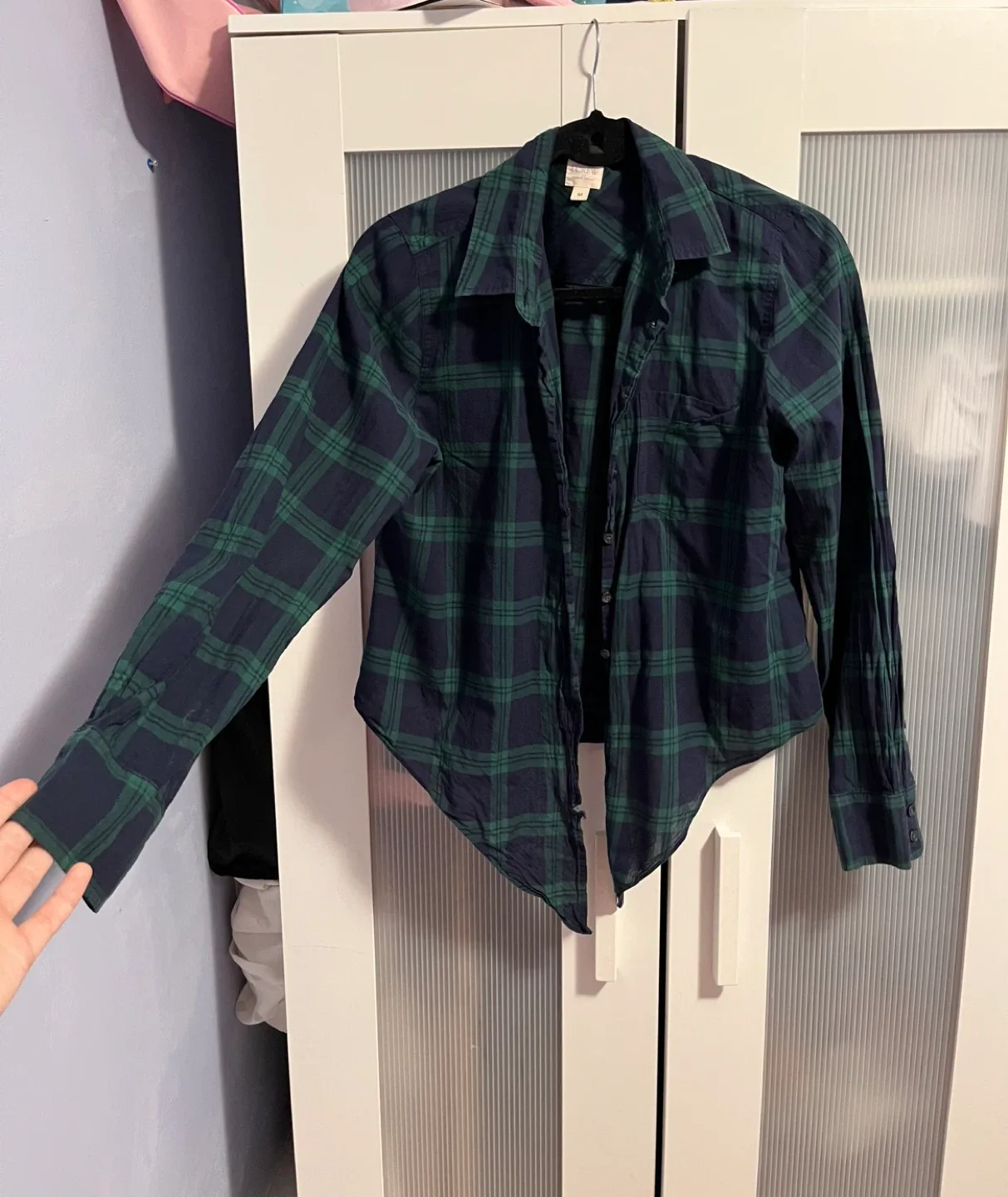 J.Crew Plaid Flannel Shirt - Size M