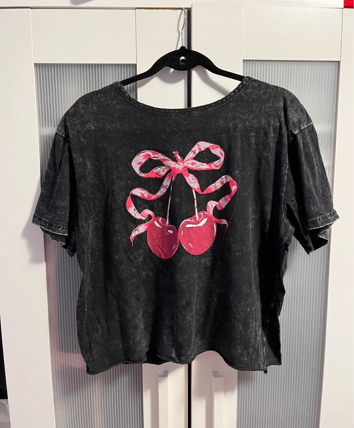 Caution to the Wind Black Cherry T-shirt