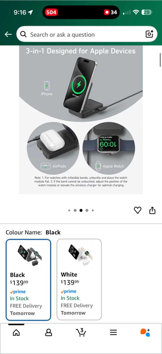 Anker 3-in-1 Wireless Charging Station