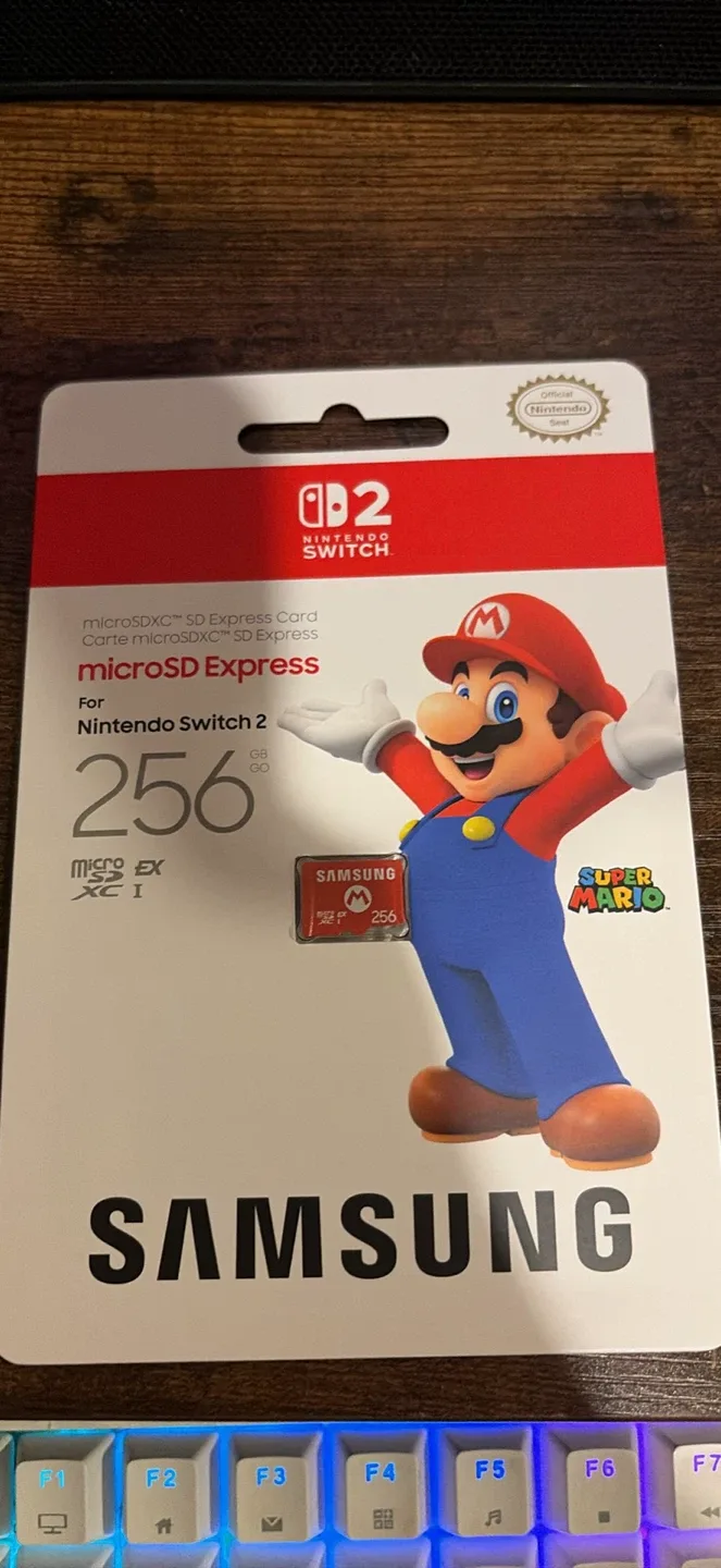 256gb micro express sd card switch 2