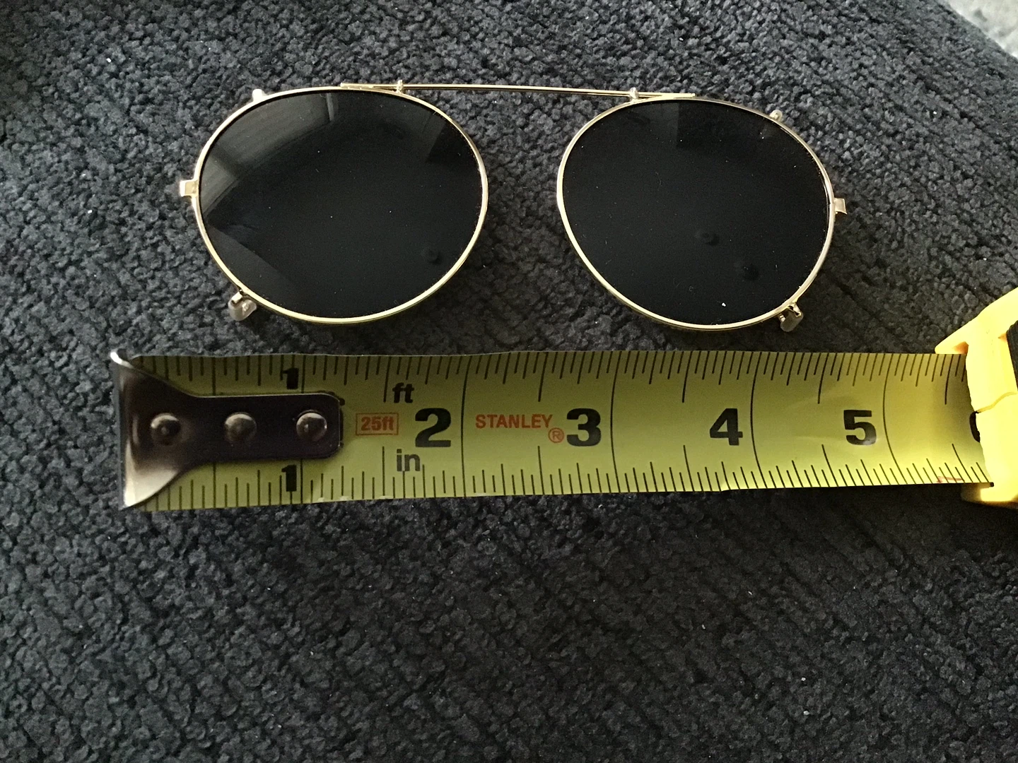 KDEAM Round polarized Sunglasses with Case