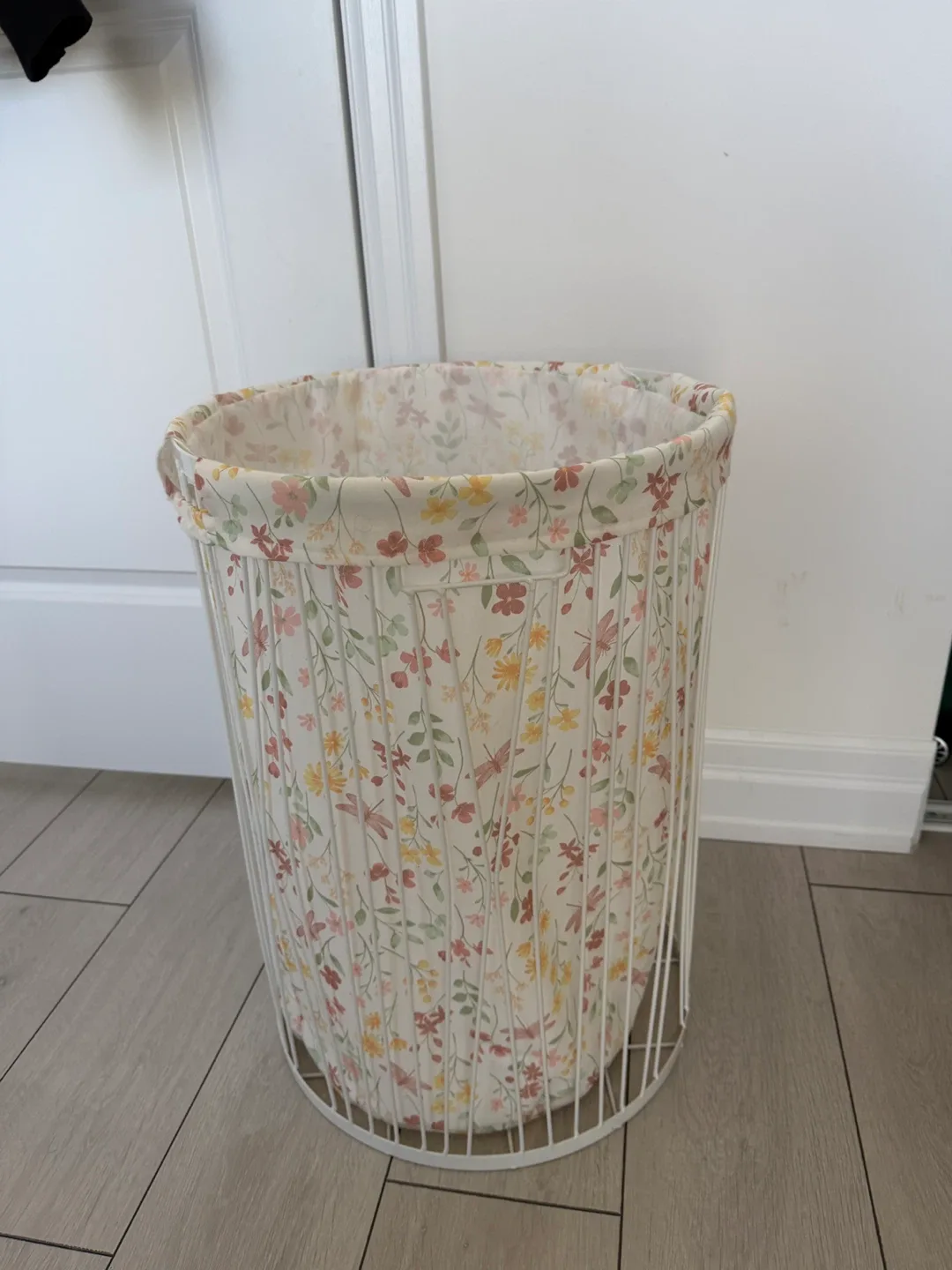 Floral Laundry Basket