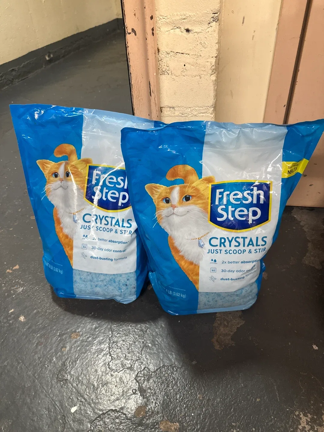 Fresh Step Crystals Cat Litter - 8 lb Bag