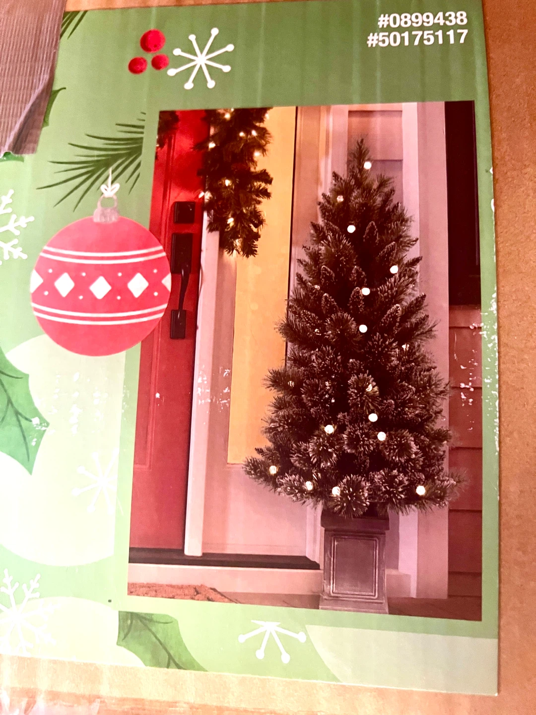Holiday Living 4.5-ft LED Pre-Lit Porch Tree
