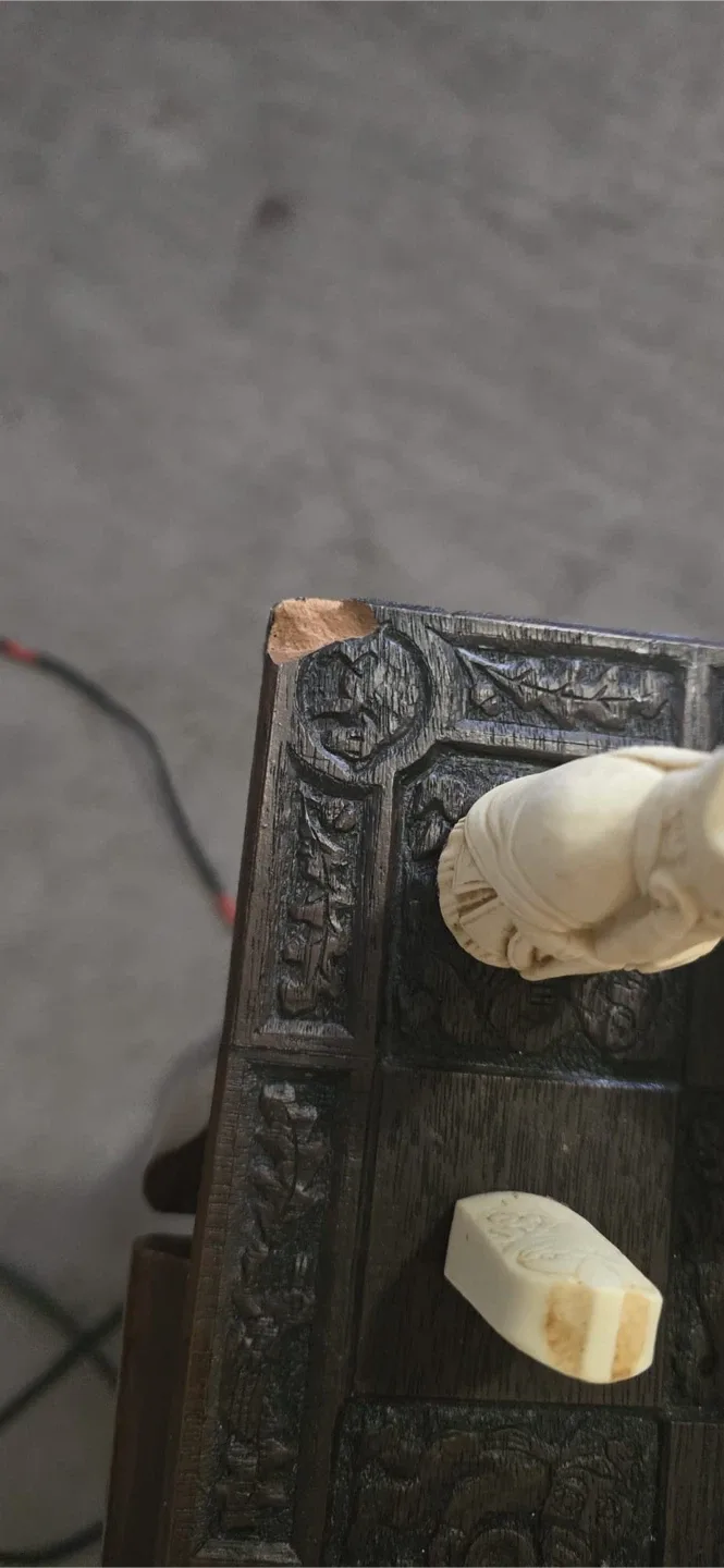 Hand Carved Wooden Chess Set image indicator(6)