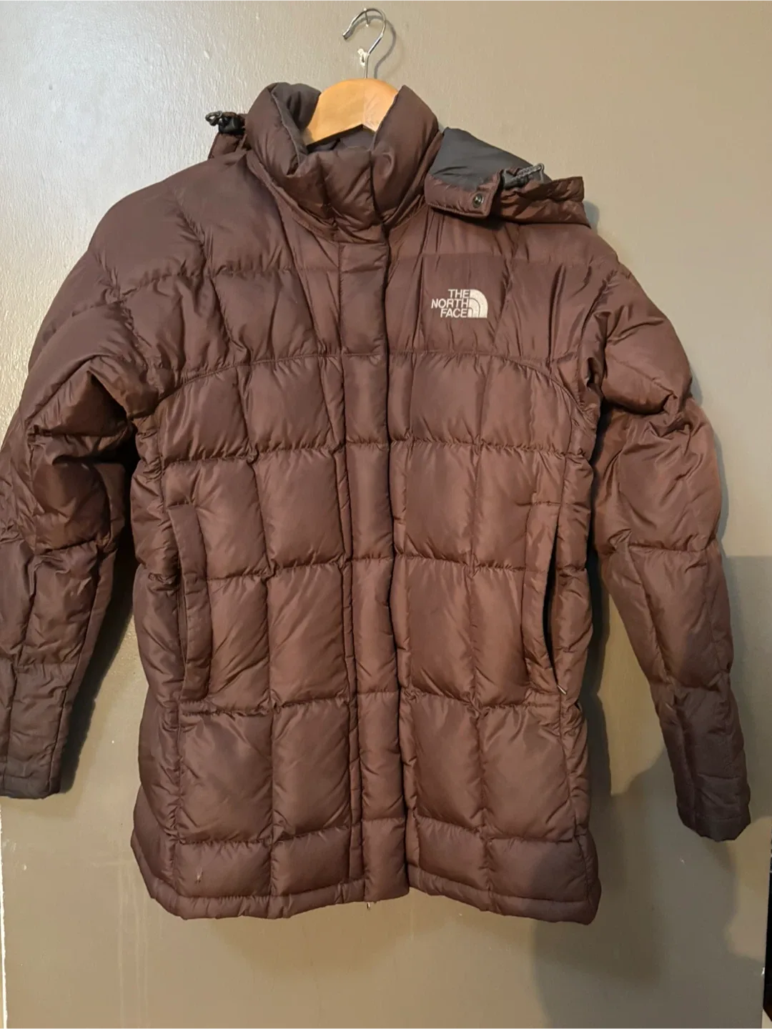 The North Face Brown Puffer Jacket