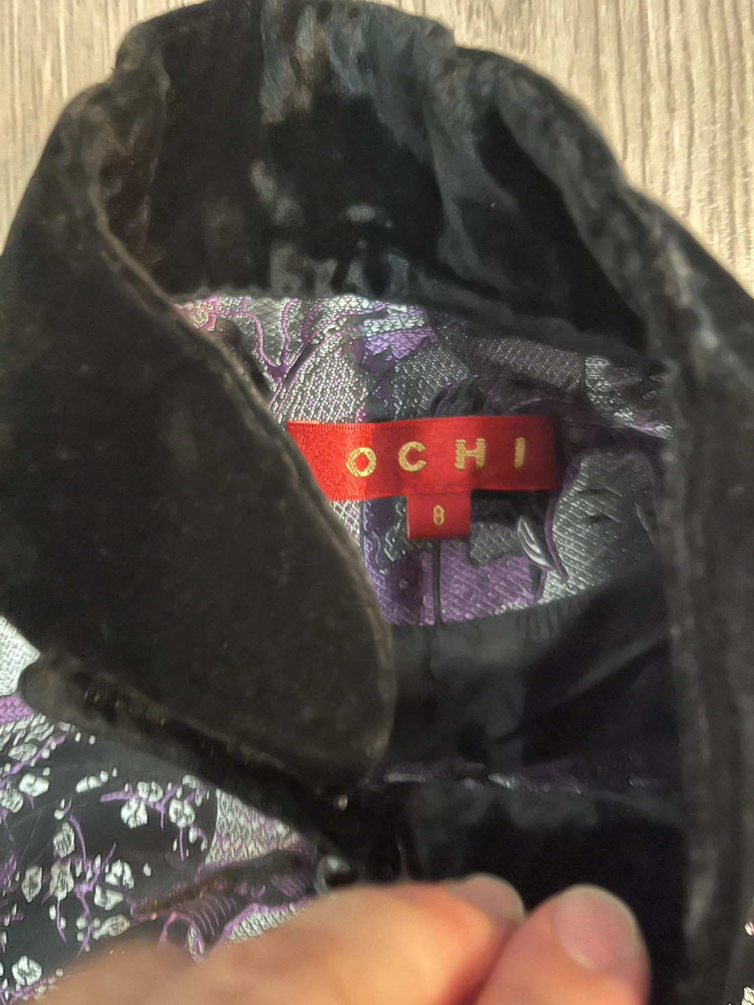 Ochi Size 8 Vest - Purple & Black - photo 4