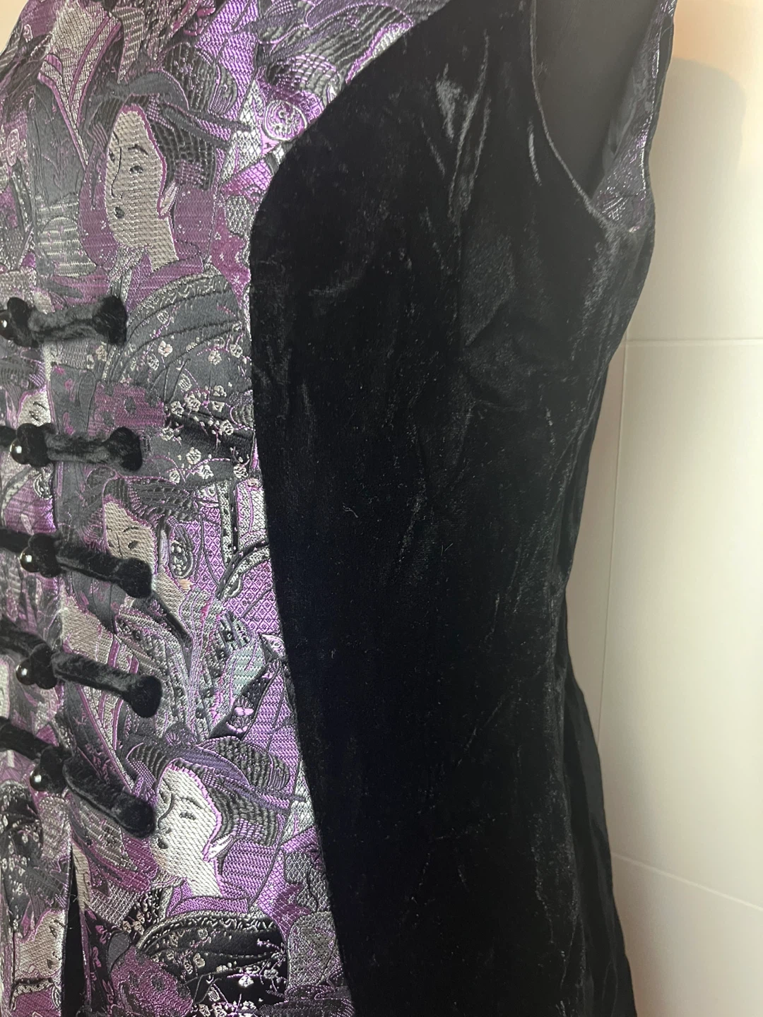 Ochi Size 8 Vest - Purple & Black - photo 3