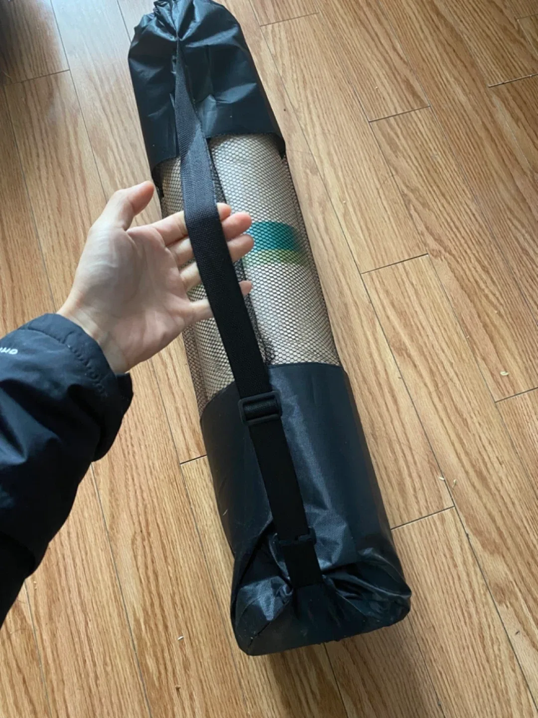 Brand New TPE Yoga Mat with Carrying Bag image indicator(4)