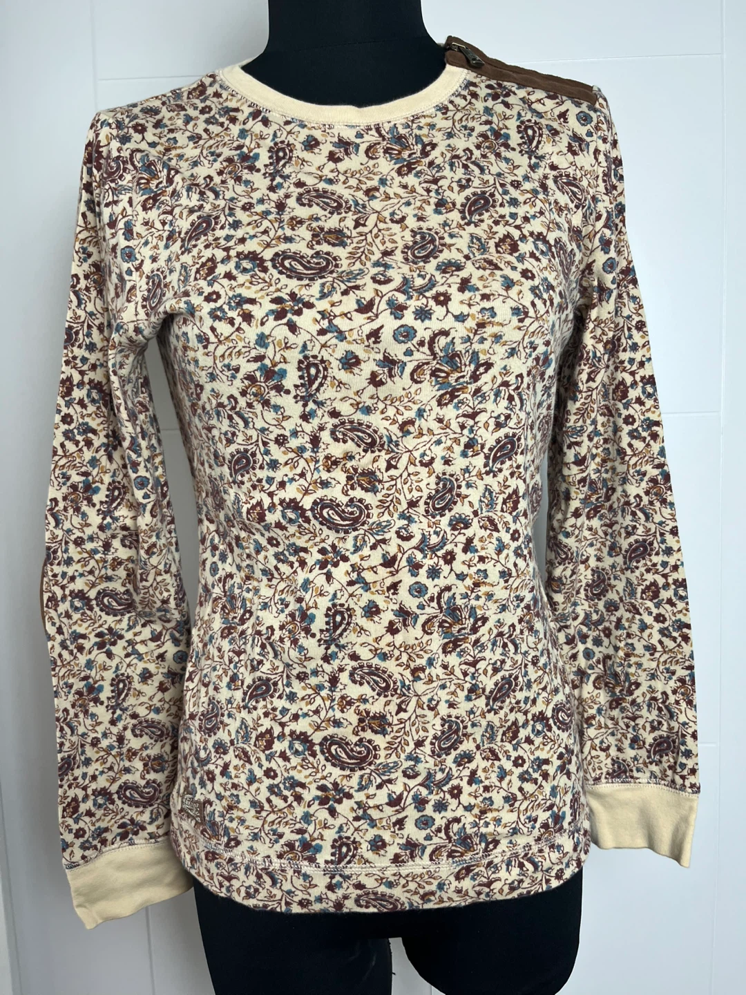 Lauren Jeans Co. Floral Long Sleeve Top