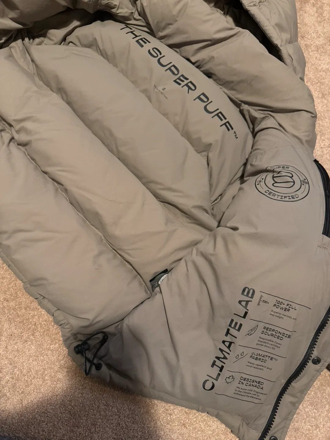 Aritzia The Super Puff™ Goose Down Jacket - S