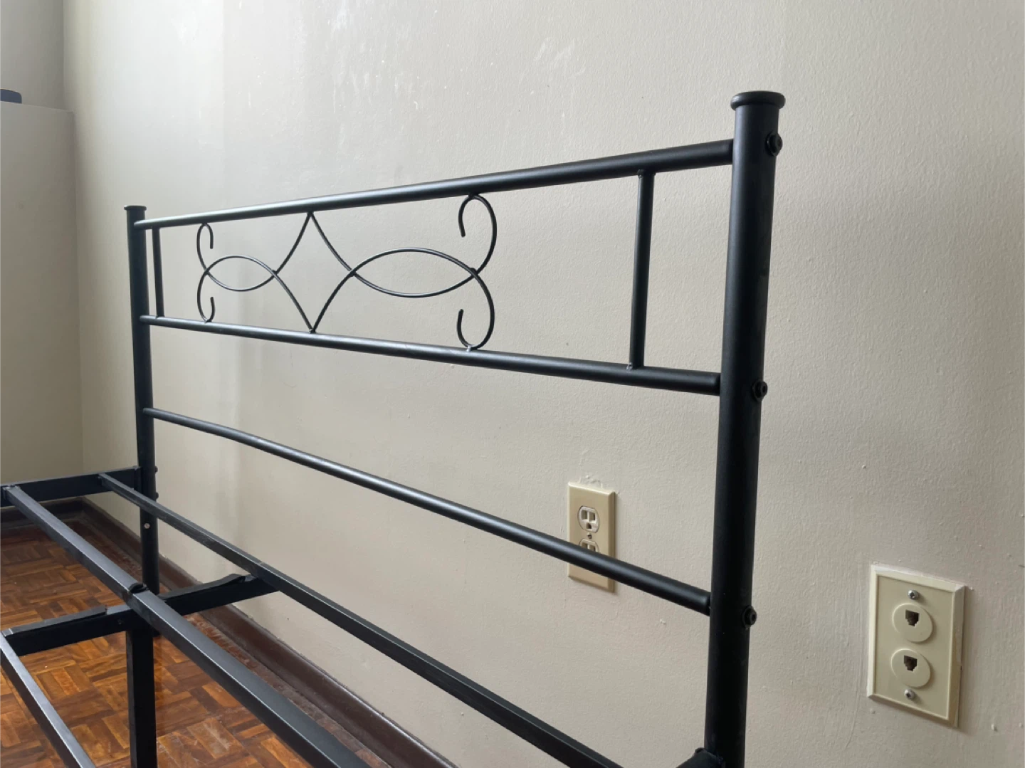 Black Metal Bed Frame- Full Size - photo 3