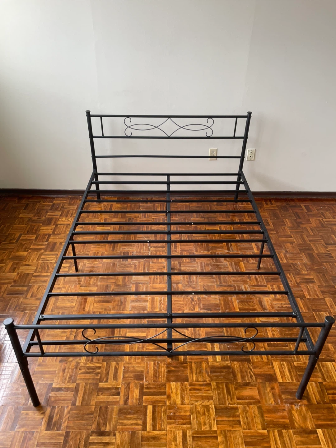 Black Metal Bed Frame- Full Size - photo 2