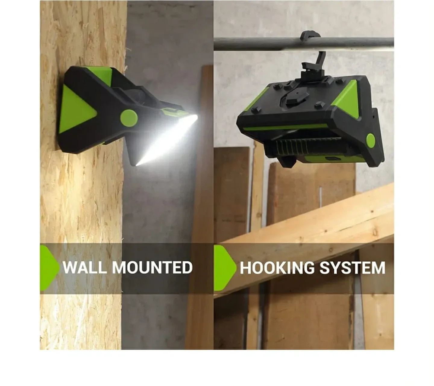 Link2Home Rechargeable LED Work Light - 2400 Lumens image indicator(6)