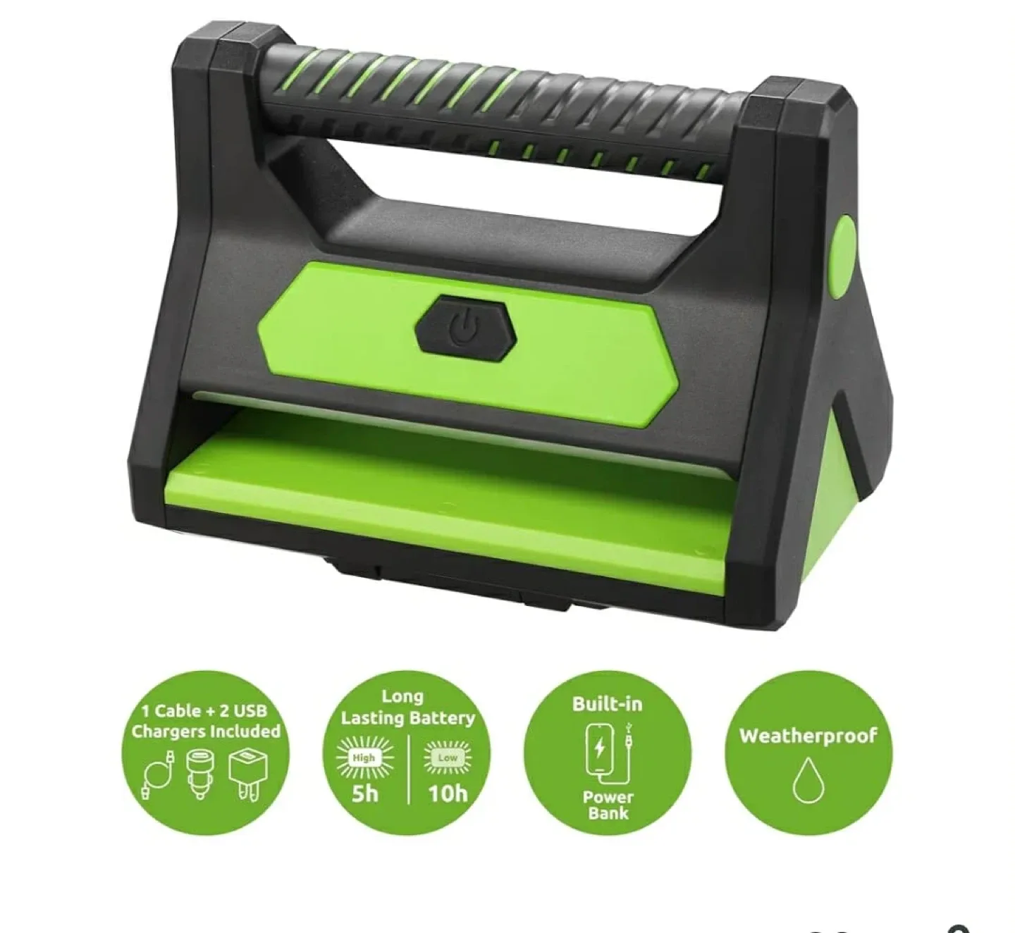 Link2Home Rechargeable LED Work Light - 2400 Lumens image indicator(4)