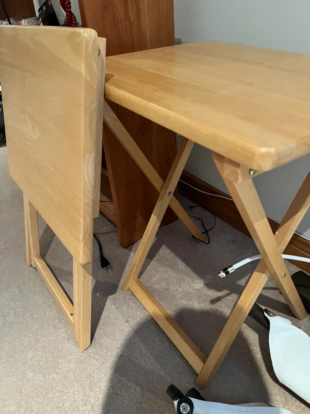 Folding Wooden Table