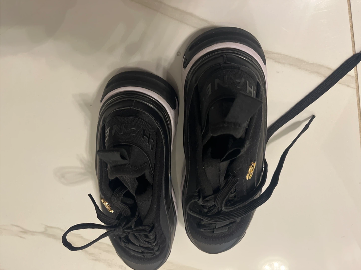 Chanel Sneakers - Black, Size 38 - photo 2