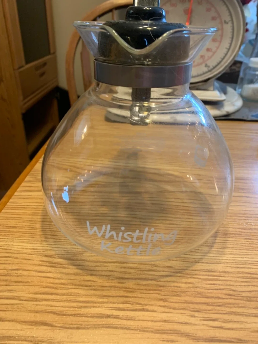 Whistling Kettle Glass Carafe