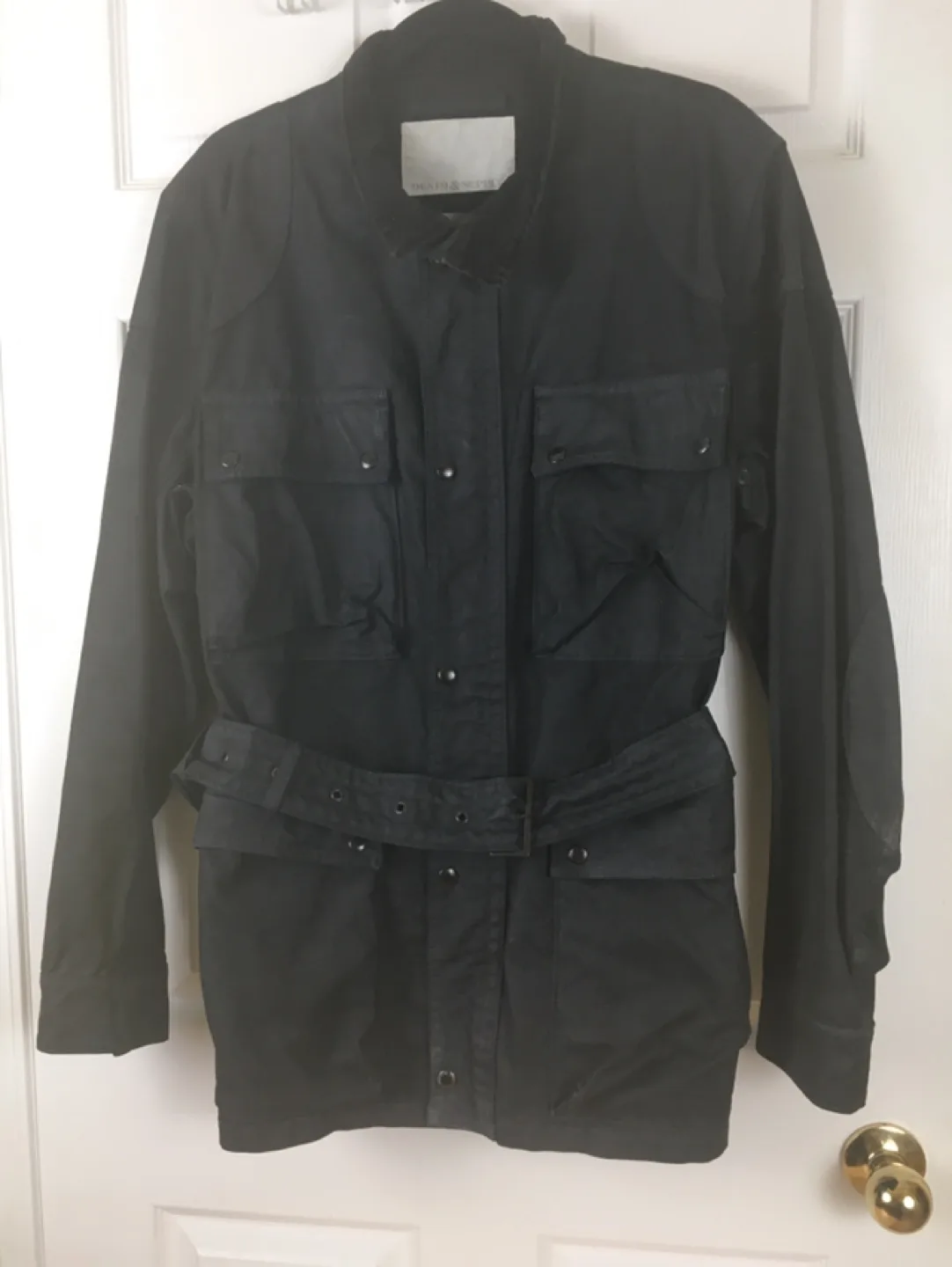 Ralph Lauren Denim & Supply Black Belted Jacket