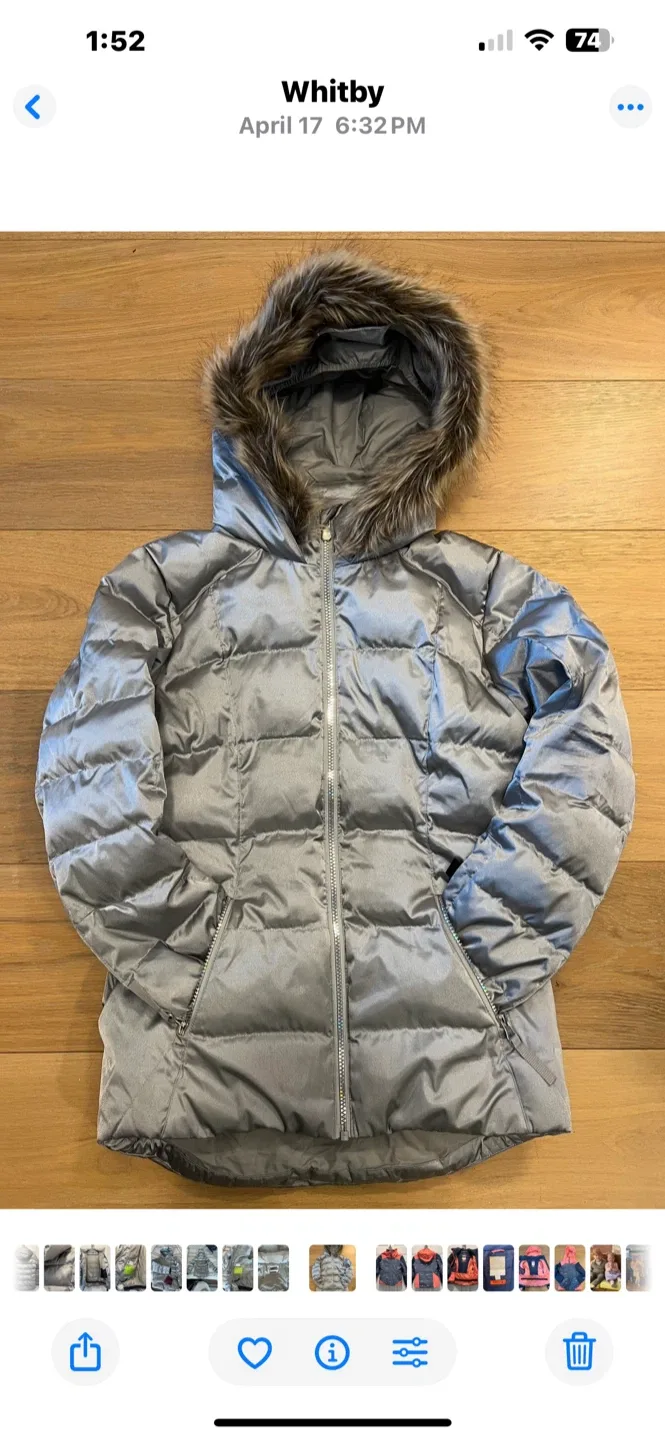 Spyder puffer jacket