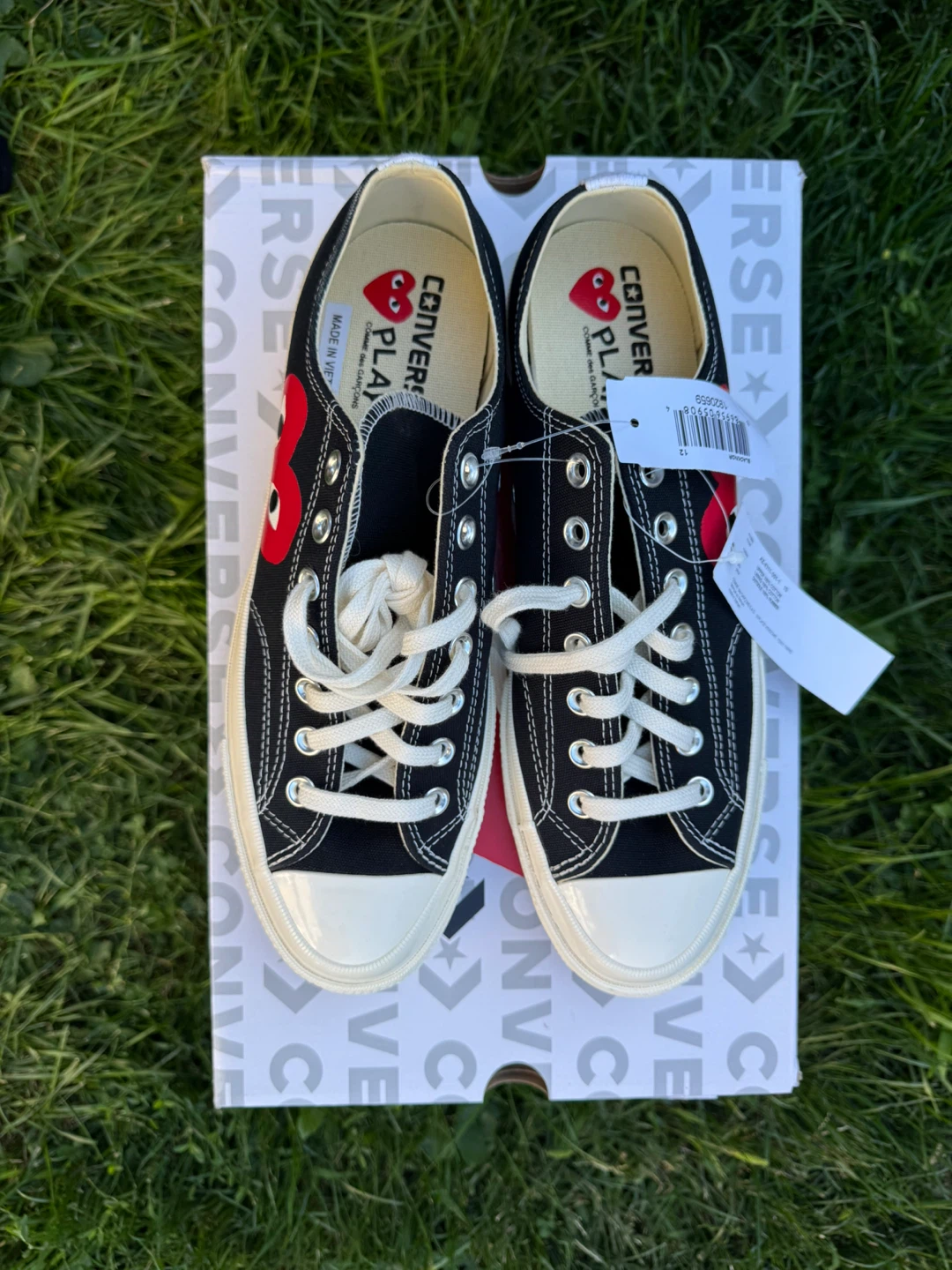 Converse x Comme des Garcons PLAY Chuck 70 Black - photo 3