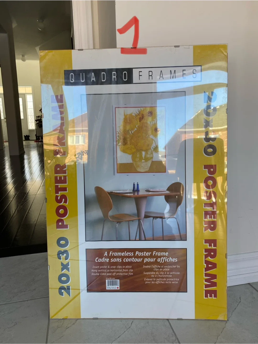 30” x 20” Poster Frames [$3 Each] (3 Available)