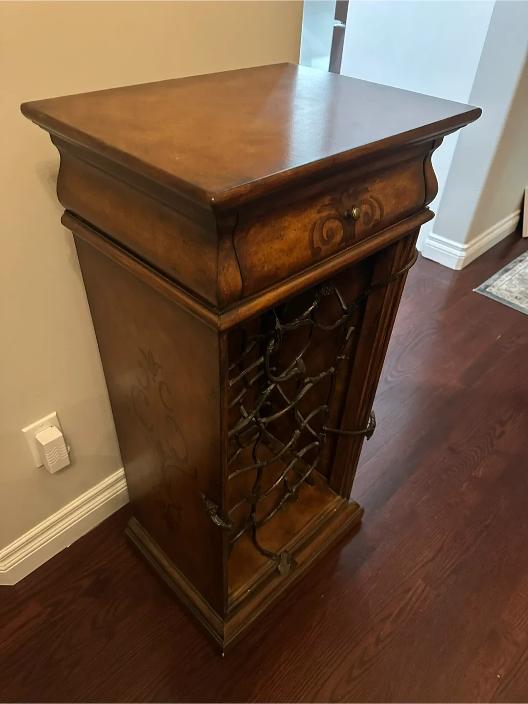 Wine Cabinet with Drawer