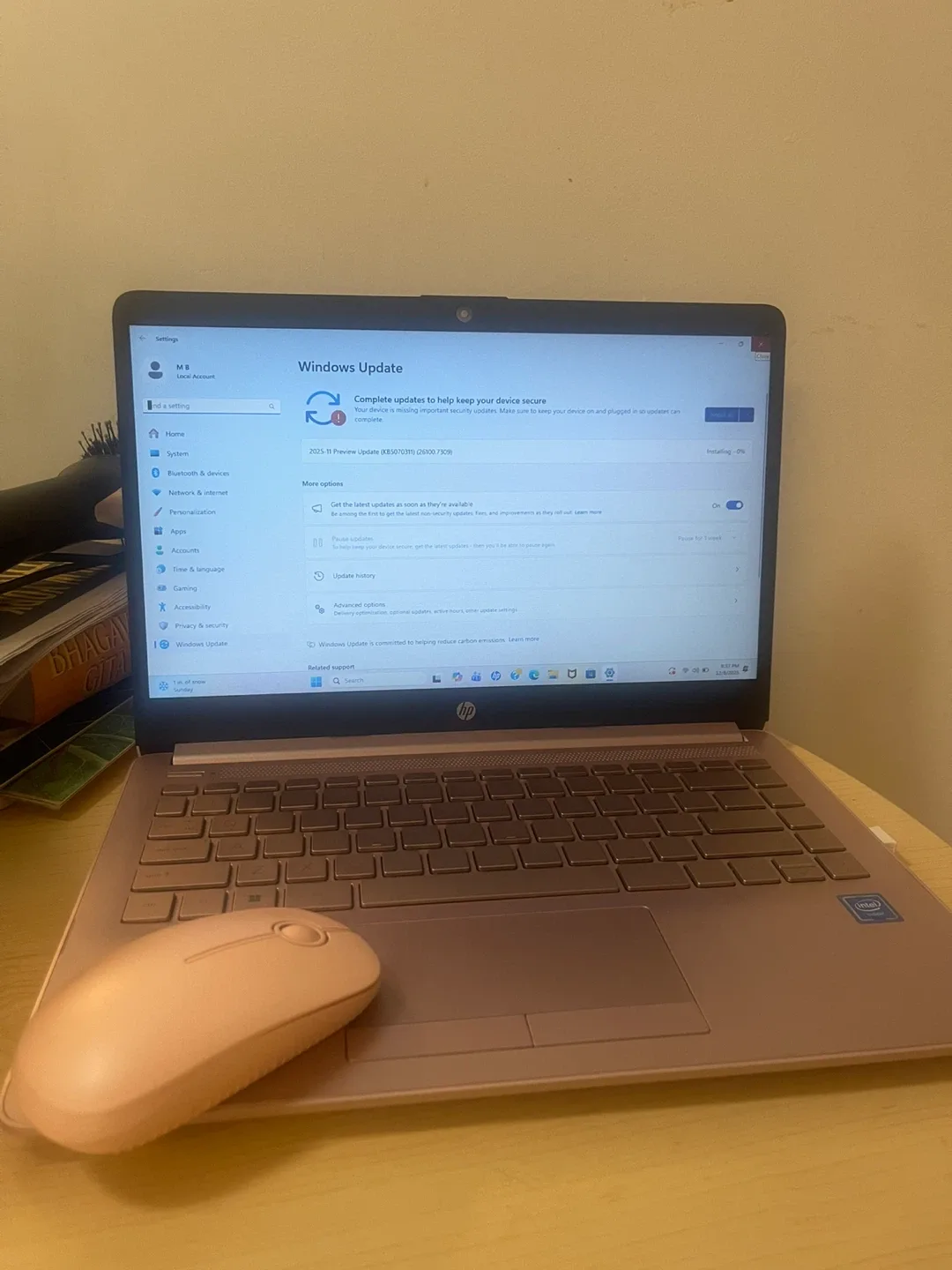 HP Laptop with Mouse - Rose Gold image indicator(2)