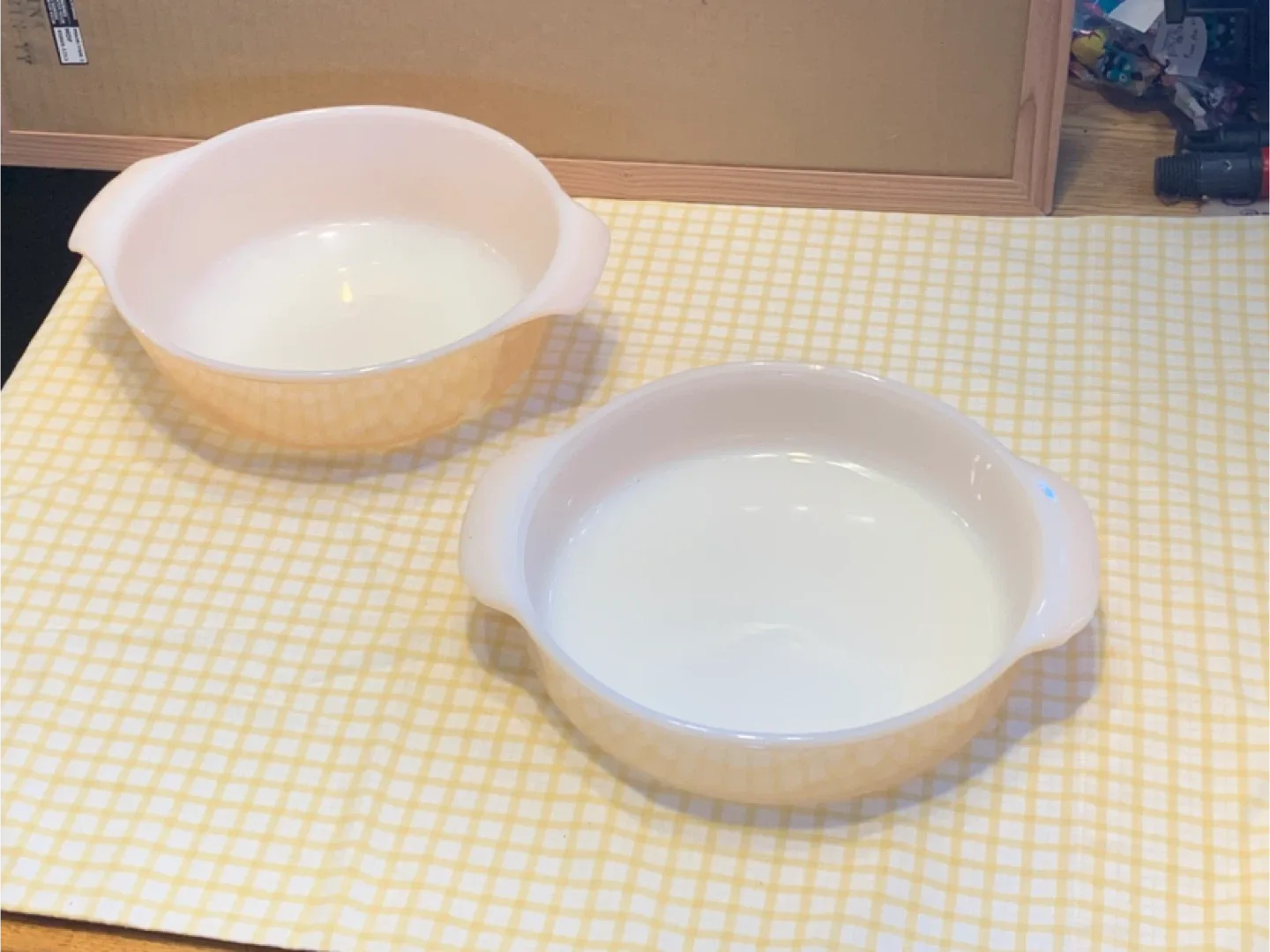 Vintage Fire King Casserole Dishes - Set of 2